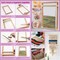 Weaving Loom for Kids, Wooden Weaving Kit, Loom Kit for Kids Ages 8-12, Great Knitting Looms for Beginners and Girls Over 6 Years Old, Contains Enough Weaving Yarn